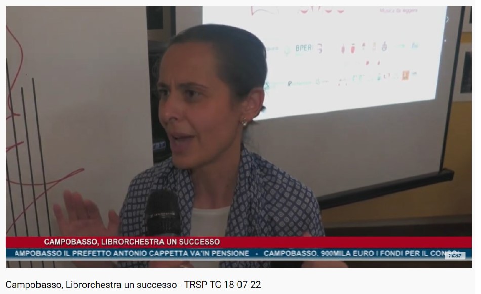 03 LO 2022 Campobasso TRSP TV Librorchestra un successo TRSP TG 18 07 22 Screenshot 36 –